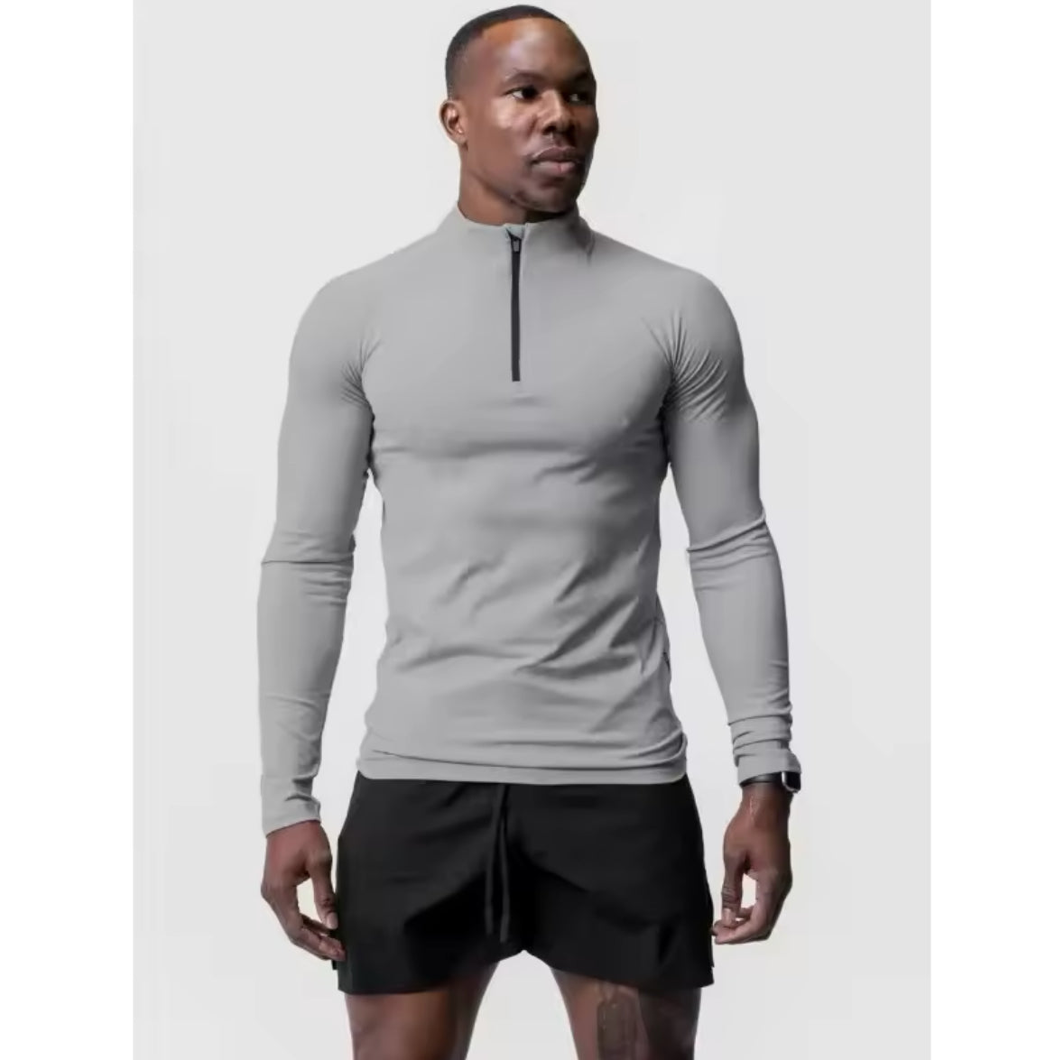 Men's Fitted Performance Quarter Zip